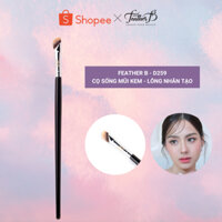 Cọ khối sống mũi kem highlight D259 ( lông cam ) Feather B - Lông nhân tạo