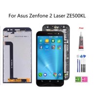 Có Khung Dành Cho ASUS ZenFone 2 Laser ZE500KL Z00ED ZE551KL ZE500KG Màn Hình LCD Với Thay Thế Bộ Số Hóa Màn Hình Cảm Ứng