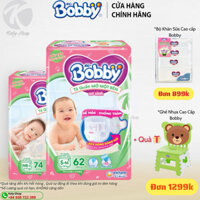 [Có KM Kèm] Bobby Tã Bỉm Quần Mở Một Bên Bobby size NB-s 74 Miếng /Bobby size S-m 62 Miếng