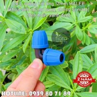 Co L 90 nối ống 12ly Malee (khóa siết chống bung, chống sì nước)(nhựa tốt phủ uv chóng ăn mòn lão hóa, bảo hành 2 năm)(nút vặn xanh hoặc đen ngẫu nhiên))