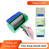 Cọ lăn sơn hoa văn họa tiết trang trí tường