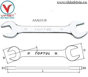 Cờ lê 2 đầu hở Toptul AAAJ3538