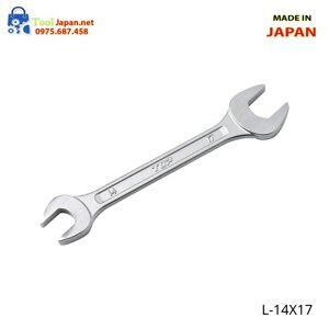 Cờ lê 2 đầu miệng Top Kogyo L-14X17