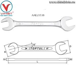 Cờ lê 2 đầu miệng Toptul AAEJ3538 - 35x38mm