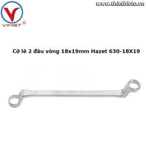 Cờ lê 2 đầu vòng 18x19mm Hazet 630-18X19