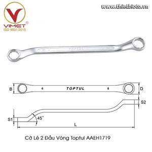 Cờ lê 2 đầu vòng 45° Toptul AAEH1719