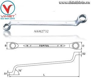 Cờ lê 2 đầu vòng Toptul AAAI2732