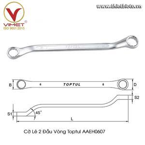 Cờ lê 2 đầu vòng Toptul AAEH0607