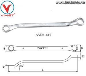 Cờ lê 2 đầu vòng Toptul AAEH1819