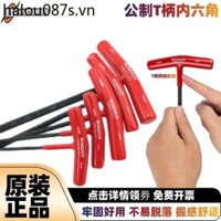 Cờ lê Allen loại T-Type Allen nhập khẩu Mỹ BONDHUS Tuốc nơ vít Allen cực dài T-Handle Cờ lê 6 góc