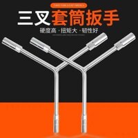 Cờ lê ba chiều có sẵn Cờ lê ổ cắm xương cá Cờ lê ổ cắm hình chữ Y Cờ lê lốp Xe máy Cờ lê sửa chữa ô tô Công cụ sửa chữa ô tô-2025.1.18