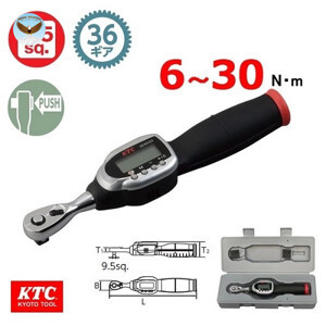 Cờ lê cân lực điện tử KTC GEK030-C3 (6 đến 30 Nm)