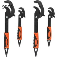 Cờ lê đa chức năng SDFG, Cờ lê ống trực tiếp Cờ lê mở đa năng, Cờ lê ống nước bằng thép Carbon có thể điều chỉnh hữu ích Cờ lê đa năng Kẹp công cụ cờ lê