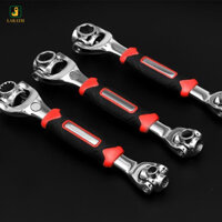 Cờ lê đa năng SAIN 52 trong 1, Công cụ cờ lê đa chức năng ổ cắm 360 độ, Cờ lê xoay khả năng thích ứng mạnh mẽ Cờ lê hai đầu bằng thép hợp kim