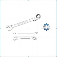 CỜ LÊ ĐA NĂNG TỰ ĐỘNG 17mm - LẮC LÉO RETTA - RCA0617