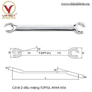 Cờ lê đầu mở Toptul AFAA1416