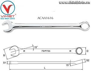 Cờ lê đầu vòng miệng Toptul ACAA1616