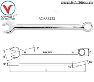 Cờ lê đầu vòng miệng Toptul ACAA3232