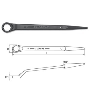 Cờ lê đuôi chuột Toptul AAAS5858