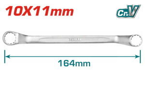 Cờ lê hai đầu vòng Total TORSP10111 10x11mm