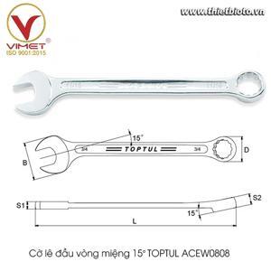 Cờ lê miệng vòng Toptul ACEW0808 - 1/4″