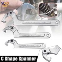 Cờ lê móc có thể điều chỉnh C Cờ lê 19-51mm Dụng cụ cầm tay đầu tròn cho bu lông hạt