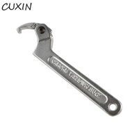 Cờ lê móc CUXIN, Dụng cụ điều chỉnh dụng cụ Cờ lê móc hình chữ C, Bộ di động 19-170mm Đầu tròn / vuông Vít đai ốc Cờ lê lưỡi liềm Dụng cụ cầm tay