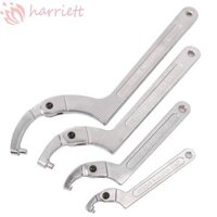 Cờ lê móc HUNIU, Cờ lê móc điều chỉnh dụng cụ đai ốc vít, Bộ di động Đầu tròn / vuông 19-170mm Hình chữ C Cờ lê lưỡi liềm Sửa chữa xe đạp xe máy