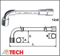 Cờ lê ống điếu 13 mm Ega Master 61877