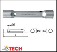 Cờ lê ống tuýp 10 - 11 mm Ega Master 61826