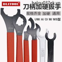 Cờ lê tay cầm ER cứng ER32 / 25UM / 20A / 16MS / 11 / 8M Lưỡi liềm Móc ISO20 Dao khóa dao