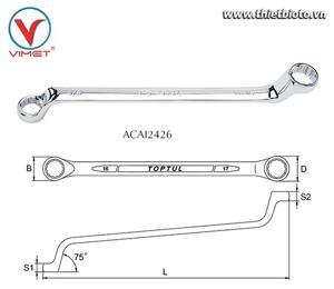 cờ lê Toptul ACAI2426 - 75 độ