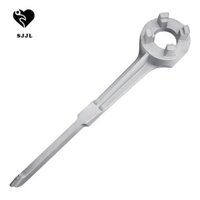 Cờ lê trống SJJL Dụng cụ mở thùng chắc chắn Cờ lê nắp thùng Nhôm di động Cờ lê mở thùng