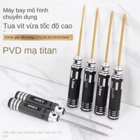 Cờ lê tuốc nơ vít lục giác cho máy bay mô hình 1.27 / 1.3 / 1.5 / 2.5mm bộ công cụ bảo trì lục giác