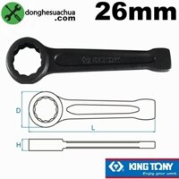 Cờ lê vòng đóng 26mm Kingtony 10B0-26 dài 170mm