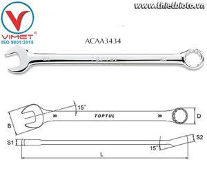 Cờ lê vòng  miệng 1-1/16" TOPTUL ACAA3434