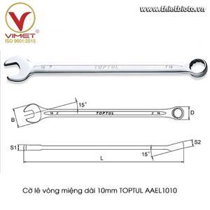 Cờ lê vòng miệng dài 10mm Toptul AAEL1010