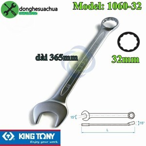 Cờ lê vòng miệng Kingtony 1060-32