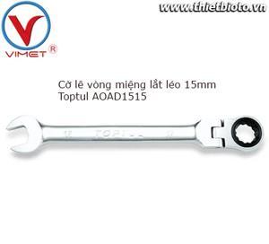Cờ lê vòng miệng lắt léo Toptul AOAD1515, 15mm