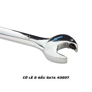 Cờ lê vòng miệng Sata 43207 (43-207)