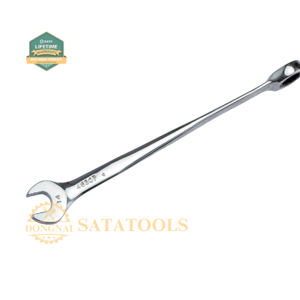 Cờ lê vòng miệng tay đòn tự động Sata 46312