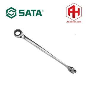 Cờ lê vòng miệng tay đòn tự động Sata 46312