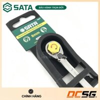 Cờ lê vòng miệng tự động đảo chiều 8.0mm Sata 46601