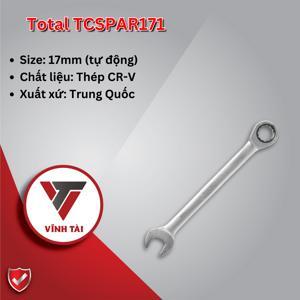 Cờ lê vòng miệng tự động hai chiều Total TCSPAR171 17mm
