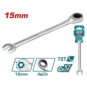 Cờ lê vòng miệng tự động hai chiều Total TCSPAR151 15mm