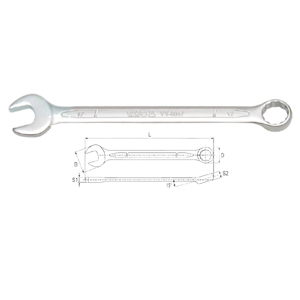 Cờ lê vòng miệng Yato YT-0009