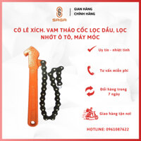Cờ lê xích. Vam tháo cốc lọc dầu, lọc nhớt ô tô, máy móc-Hàng loại đẹp