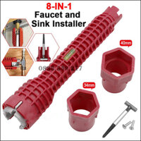 Cờ Lê,Mỏ Lết Đa Năng Chuyện Dụng Vặn Dây Cấp Nước - Dụng Cụ Tháo Lắp Vòi Nước Phiên Bản Mới - 8 Trong 1
