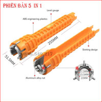 Cờ Lê,Mỏ Lết Đa Năng Chuyện Dụng Vặn Dây Cấp Nước - Dụng Cụ Tháo Lắp Vòi Nước Phiên Bản Mới - 5 Trong 1