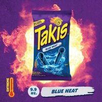 [Cỡ Lớn 9.9oz] Bánh Snack chips Takis Blue Heat Bim Bim Xanh nổi tiếng từ Mỹ bay Air